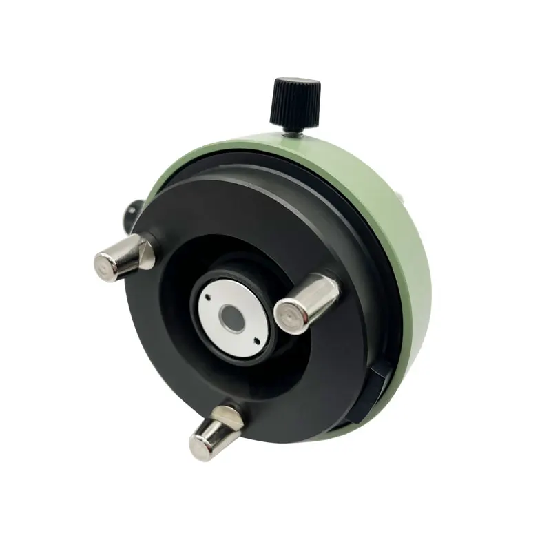 GREEN TRIBRACH ADAPTER WITH OPTICAL PLUMMET For Leica Prism Total Station GPS Surveying