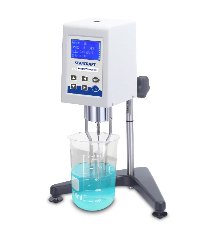Digital Viscometer NDJ-5S 8S  Digital Viscometer Rotary Viscosimeter Measure up to 100,000mpas with Temperature Sensor Aluminum