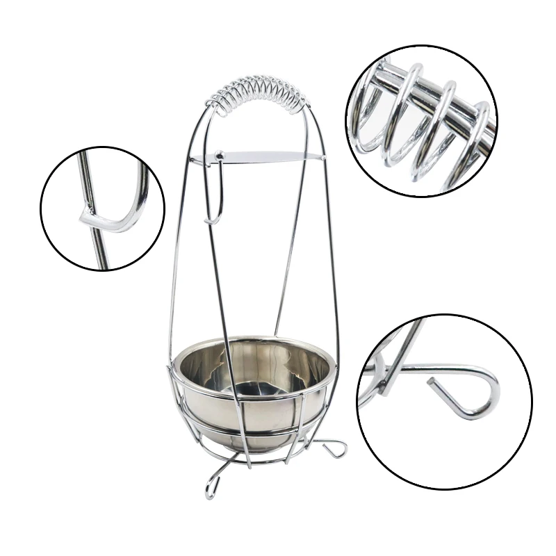 Shisha Hookah Charcoal Basket Hukah Coal Tray Charcoal Carrier Metal Holder Shisha Bucket Premium Quality KTV Lounge Style