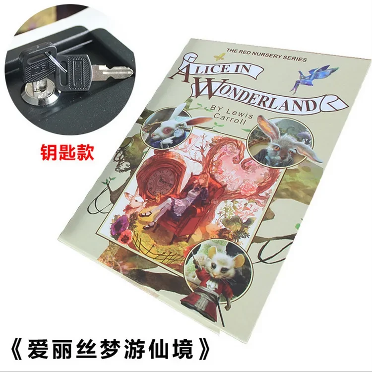 Creative Book Safe Box Color Printing Landmarks Insurance Book Safe Cash Box Large