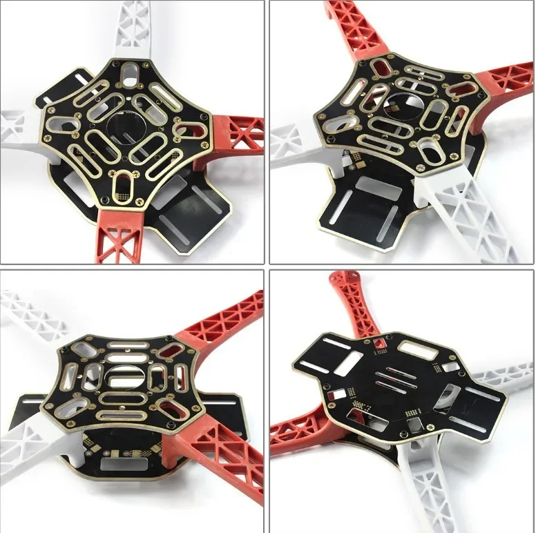 Kit de cadre de Drone F450, cadre d'air multirotor à 4 axes avec train d'atterrissage, châssis de quadrirotor et contrôleur de vol, achat en vrac