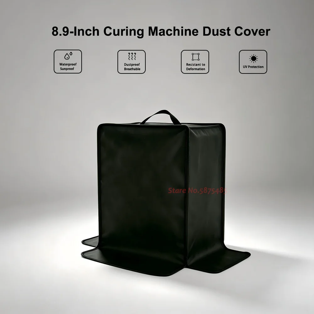 For Crelty printer parts 8.9-inch curing machine light blocking dust cover water for multiple brands similar sizes universal