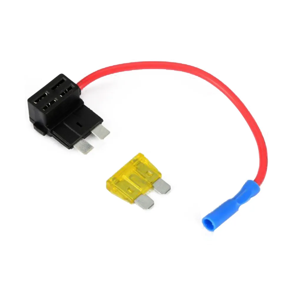 

12V Car Fuse Holder Tap Atc Standard Mini Type 10A Continuous 20A Fuse for Easy Troubleshooting Nondestructive Power Outlet