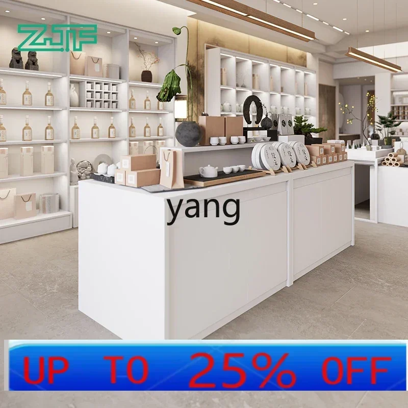 lmm Nakashimadai Tea Shop Multi-layer gift display table merchandise travel merchandise display rack