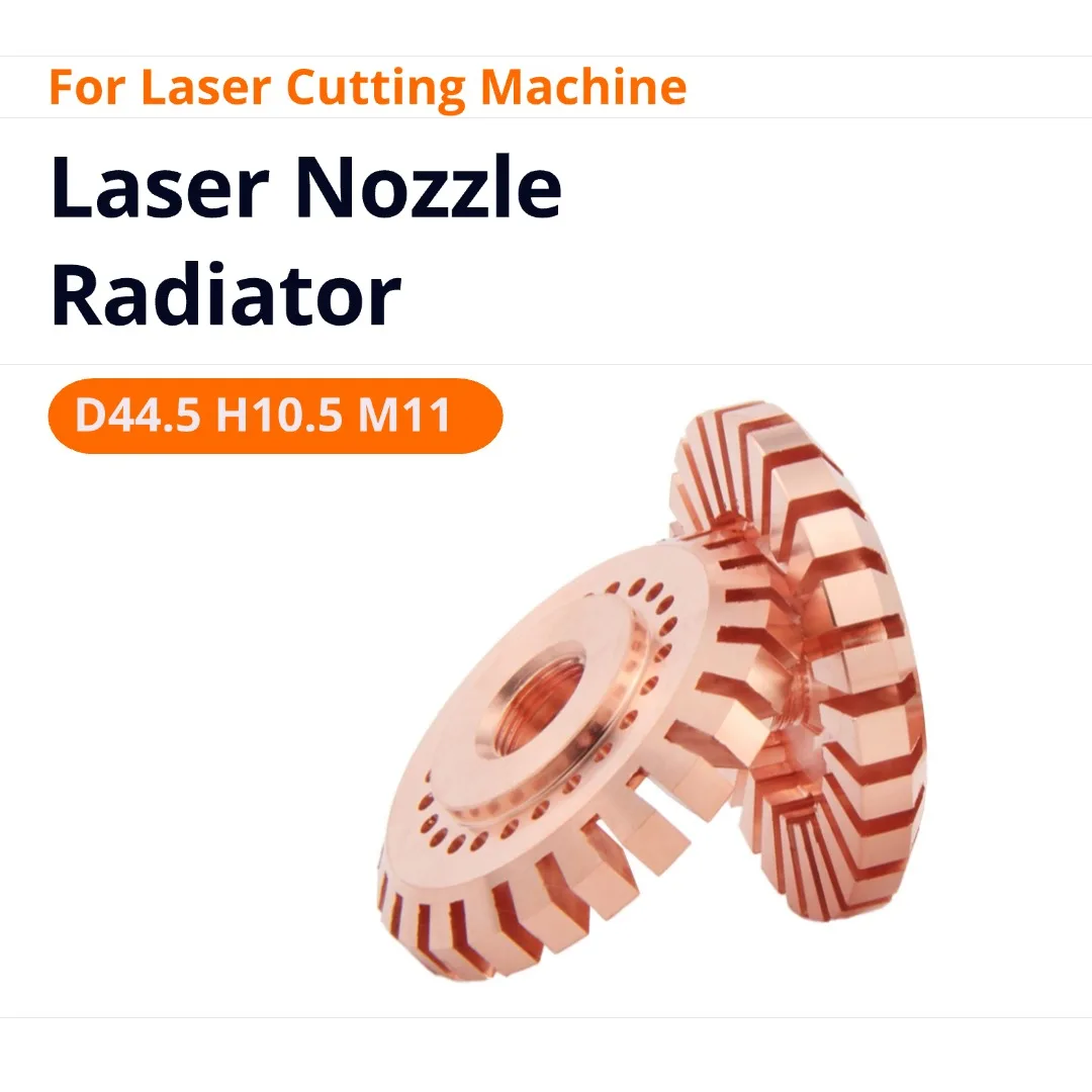 Laser Cutting Machine Heat Sink Cooling Block Fiber Laser Head Radiator Cutting Head Precitec HAN’S Cooling Ring D44.5 M11