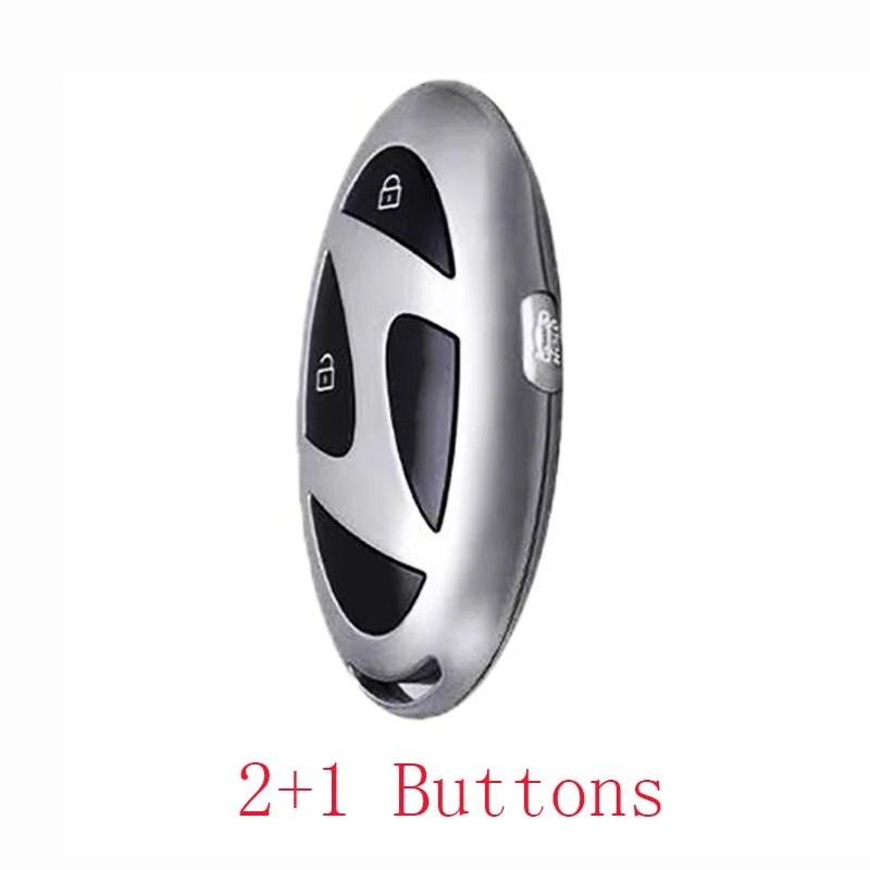 New Silicone Smart Key Cover Case for Hyundai Tucson Elantra Kona 2+1 Buttons Remote Keys Shell 2023-2025 Car Accessories