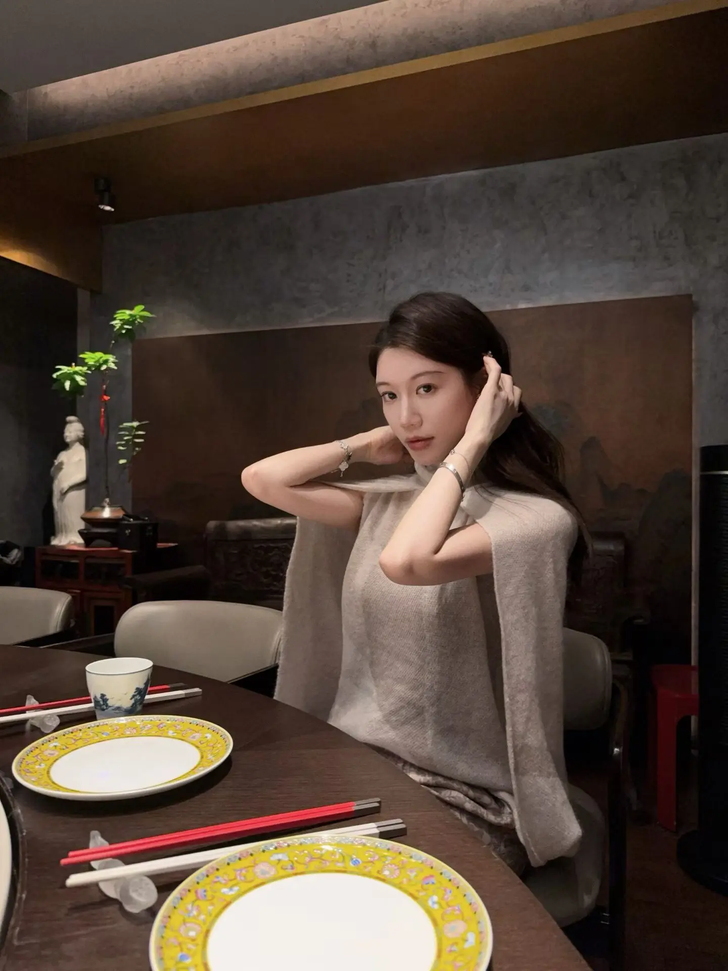 

Chier Vintage High lect Sensation Cowl Ne Knitted Sweater Faionable Women's Online Exclusive Spring Thin High Collar