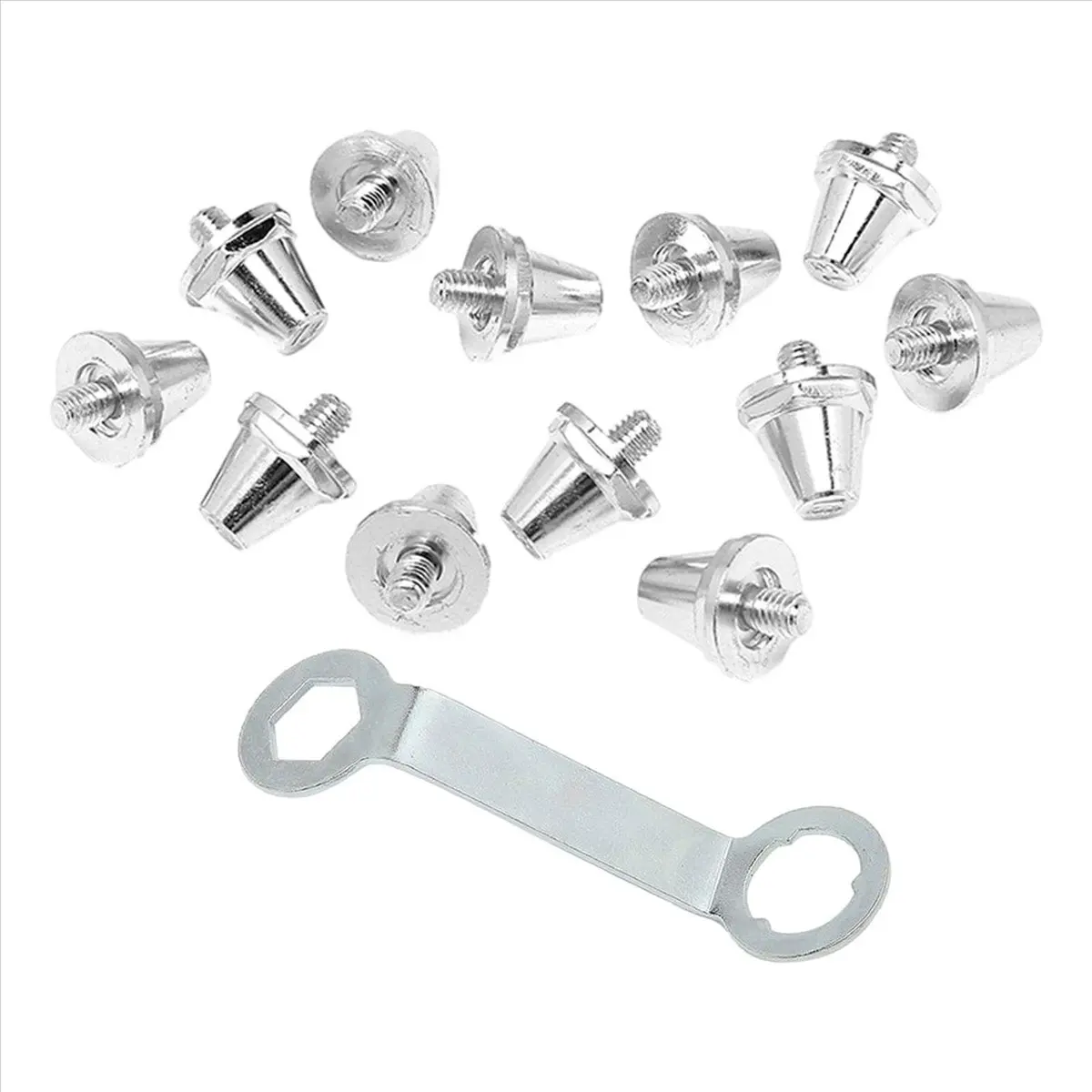 ABME New Football Boot Spikes M5 Soccer Shoe Studs for Athletic Sneakers Sports Outdoor Indoor Football Cleats 11mm