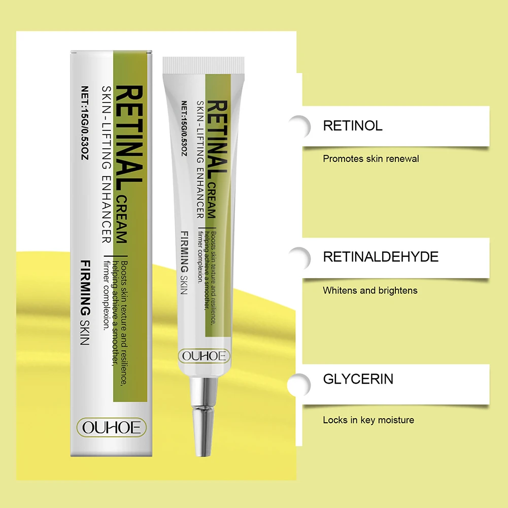 Retinal-Shot Tightening Boosters Retinols Eye Cream for Dark Circles Skin Firming Lifting Anti Wrinkles Eye Cream Lines Cream