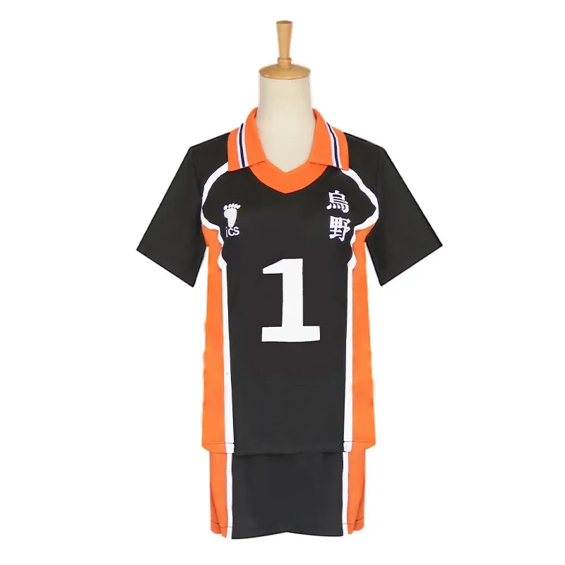 Anime Nekoma School T Shirt Men Karasuno High School Volleyball Club Hinata Shoyo Kageyama Sportswear Jerseys Halloween Gifts