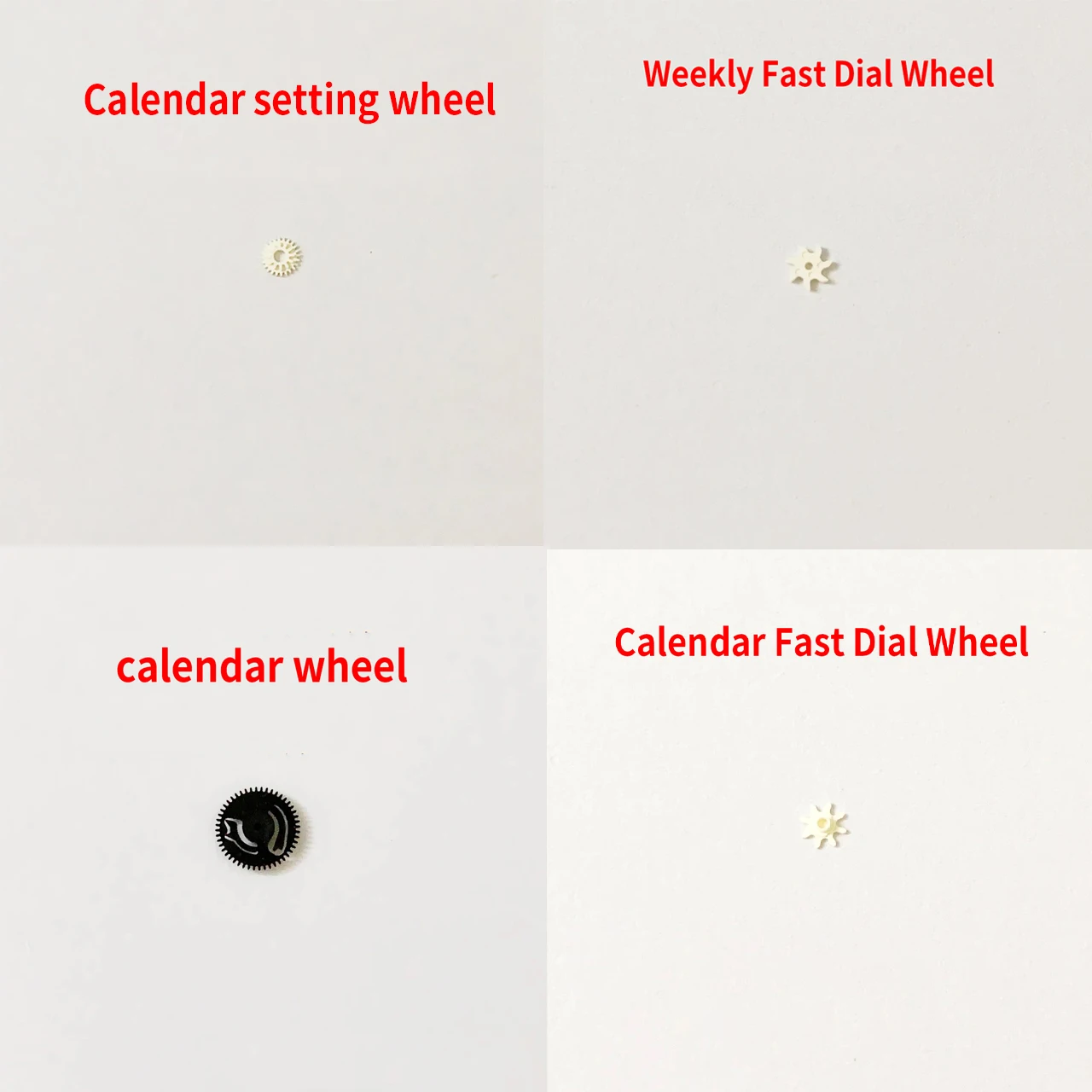 1/5pcs Watch accessories suitable for Seiko 7S26 movement calendar wheel week fast dial wheel calendar fast dial wheel