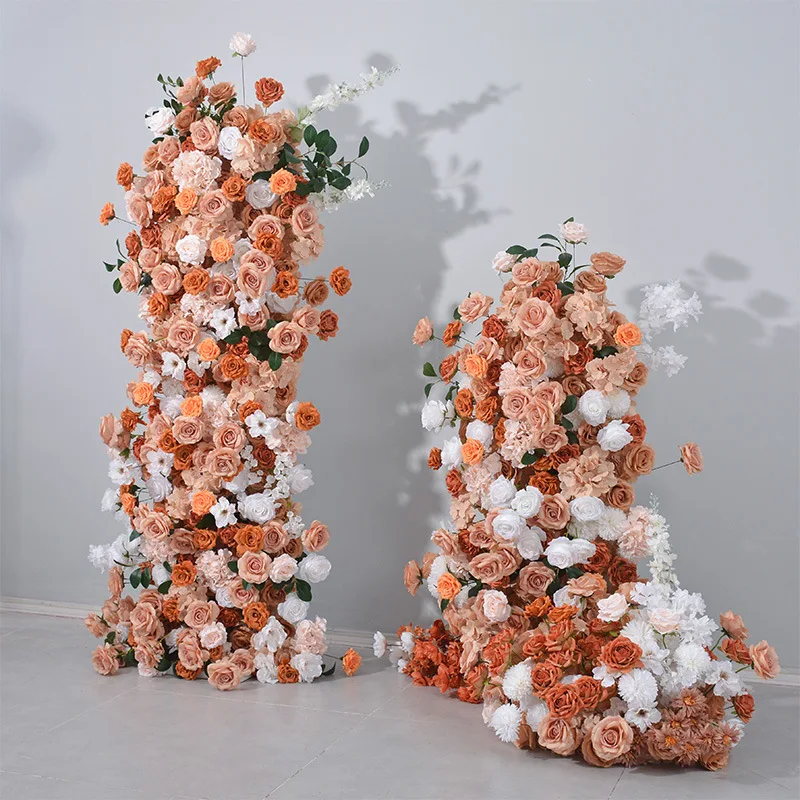 proposal engagement decoration Brown suit floral