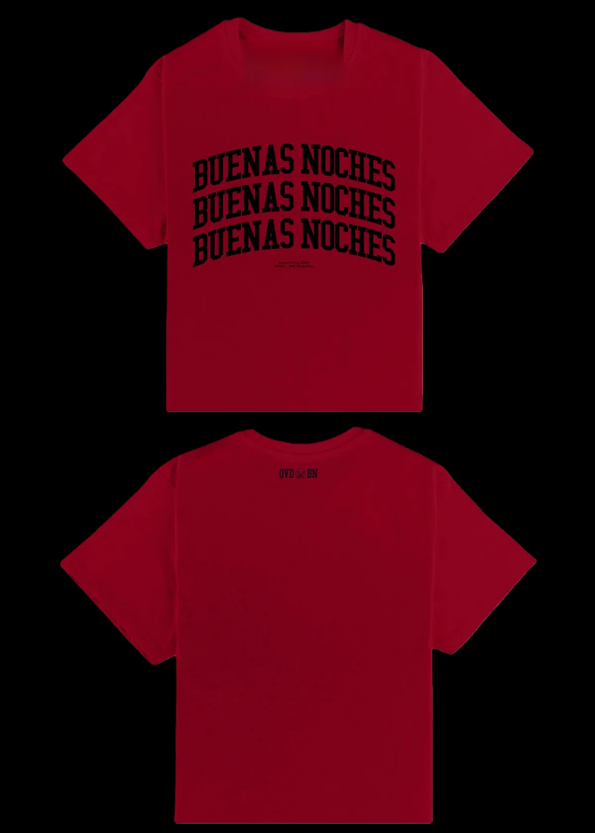 Quevedo Buenas Noches Tour Comfortable Short-sleeved Breathable Shirt Unisex Casual Soft T-shirt Unisex Graphic Tee Streetwear