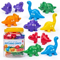 Matching Dinosaur Toy With storage bucket Montessori Toys for Kids Counting Learning Toys for Toddlers Children Development Game