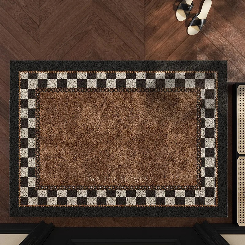 Medieval-style Entrance Door Floor Entrance Hall Durable and Slip-resistant Foot PVC - Cuttable - Stepping Mat