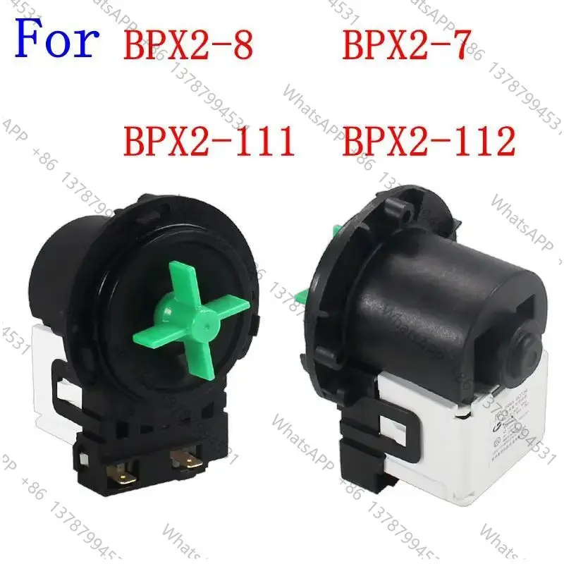 washing machine parts BPX2-8 BPX2-7 BPX2-111 BPX2-112 WD-N12155D N12150D N80090U drain pump motor