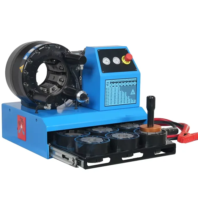 2 Hydraulic Hose Crimper with Composite Sales Shrink Lock Tube Cable Crimp Tool Gear Pump Core Components