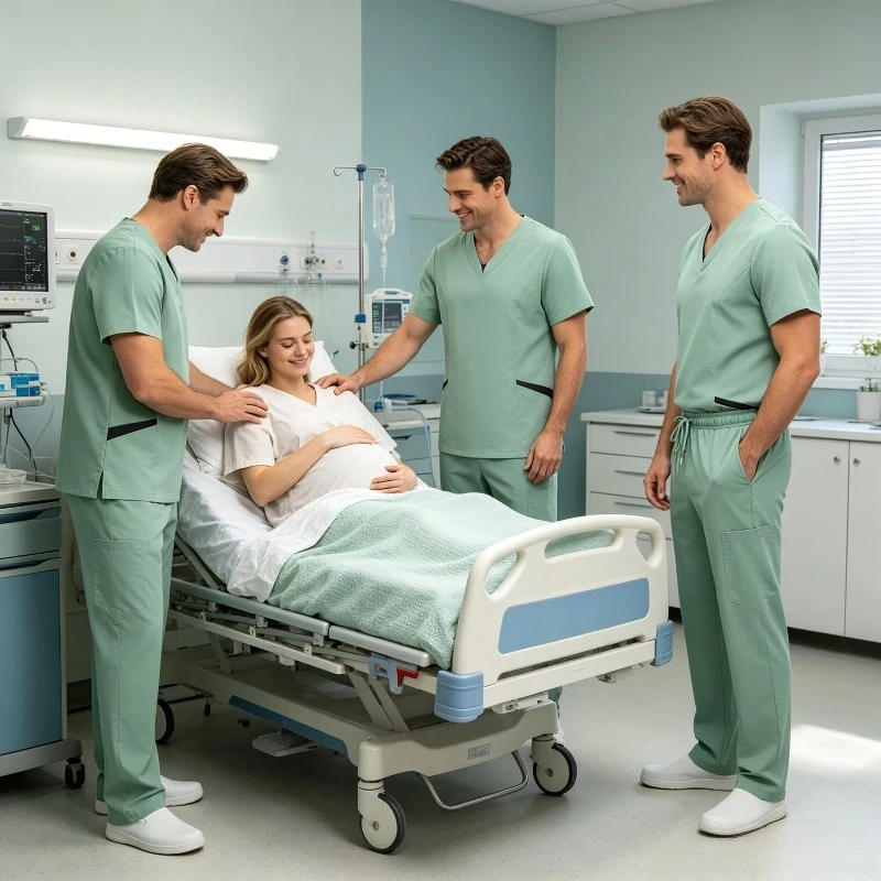 Color Blocking Splicing Design, Hand Washing Clothes, Medical Aesthetics, Plastic Surgery, Dental Clinics, Multi Scene Workwear