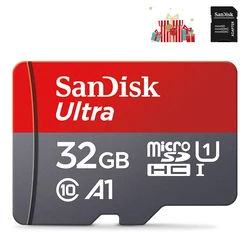 Sandisk карта памяти Micro SD, 128 ГБ, 32 ГБ, 64 ГБ, 256 ГБ, 512 ГБ, 1 ТБ