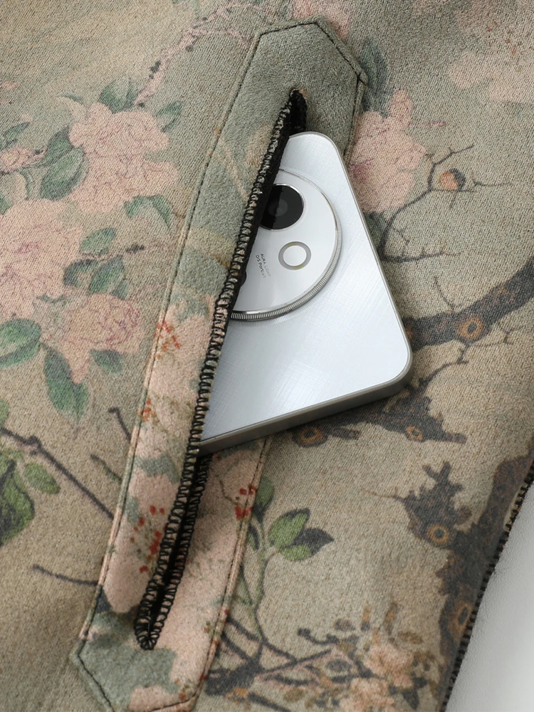 Thiened Double-Sided Wear Fem Leather Fur Inteated Coat Chinese Sle Middle-Aged And ly Winter Outerwear