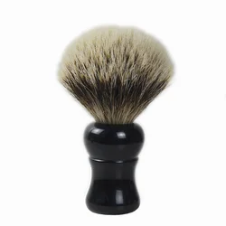 Black 20mm Dense 2band Badger Hair Shaving Brush With Good Backbone For Man Shaving Brush