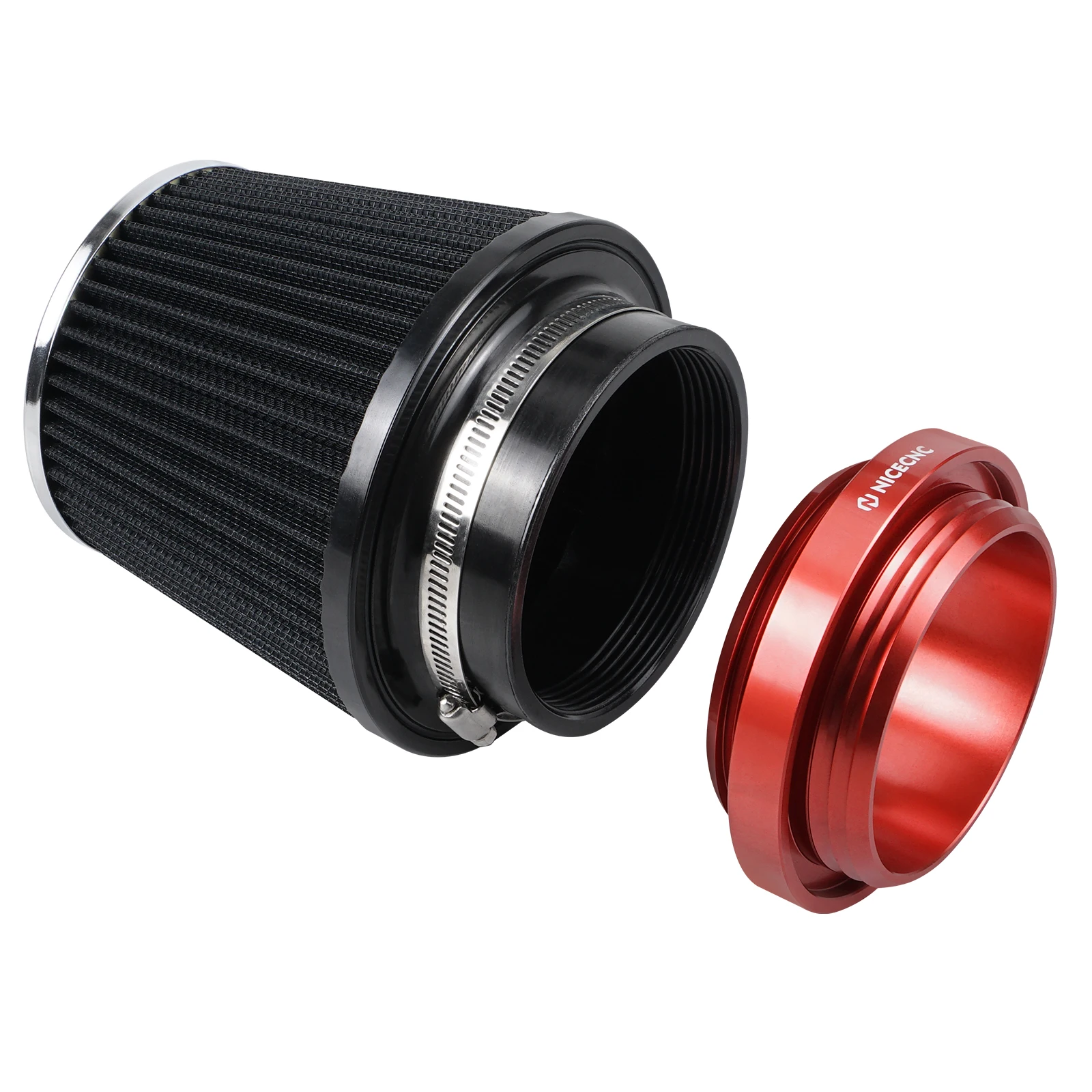 ATV-Luftfilter-Ansaugsatz für Honda TRX450R Honda TRX450ER 2006–2014 TRX 450R Aluminium mit hohem Luftvolumen 17211-HP1-600 – Detail 14