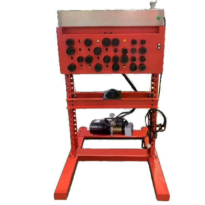 Rubber sleeve replacement machine Electric hydraulic vehicle Rubber sleeve disassembly and assembly tool Press chassis