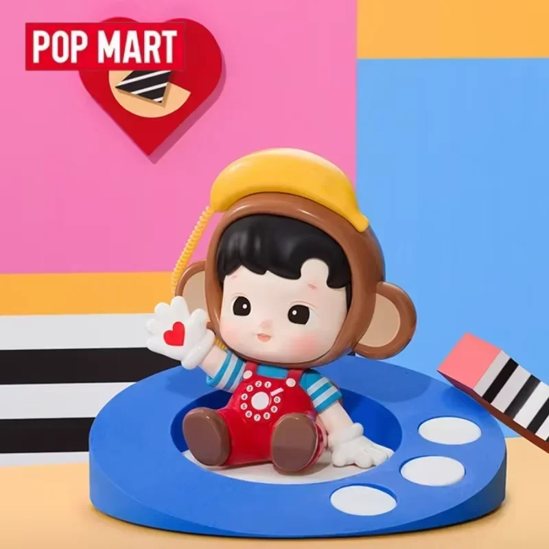 

POP MART HACIPUPU Rolling Time Machine Series Слепая коробка Mystery Box Guess Bag Игрушки Кукла Настольная коллекция Симпатичная аниме-фигурка