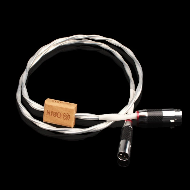 Odin XLR Digital Coaxial Cable 110Ohm AES/EBU Full Signal Shielding Silver Plated HiFi Audio Line