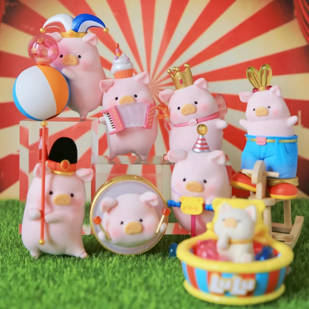 

Консервированная свинья ручной работы Lulu Happy Hour Series, слепая коробка, игрушка, модный подарок для девочек, орнамент в форме сердца, подарок на день рождения, Новый год