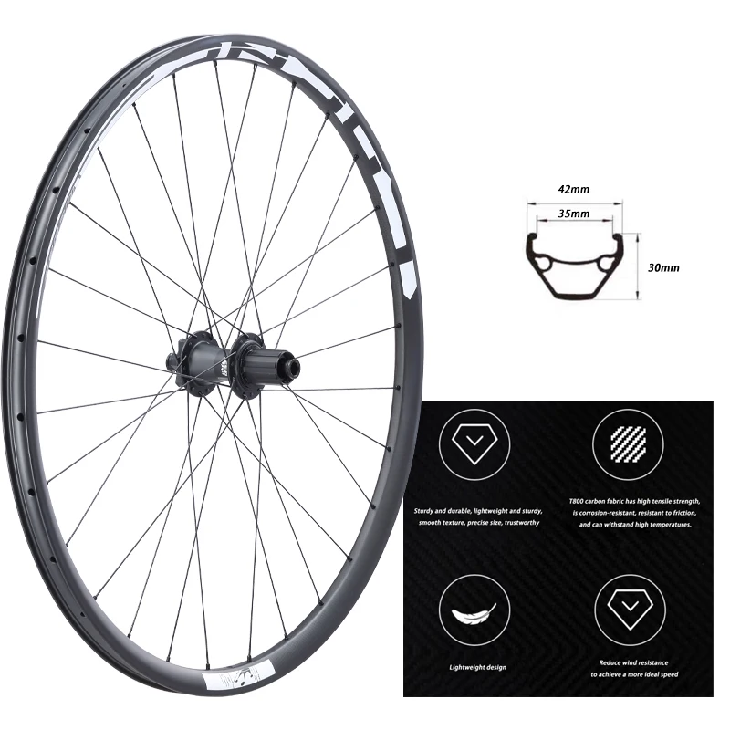 Ultra Light T800 Full Carbon/Alloy 27.5/29