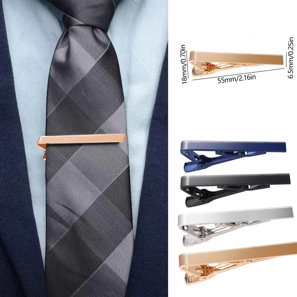 

Man Fashion Cufflinks Lawyer Minimalist Tie Clip For Men Tie Clip To Man Shirt Business Party Gift Box Jewelry Luxury Men's Cuff