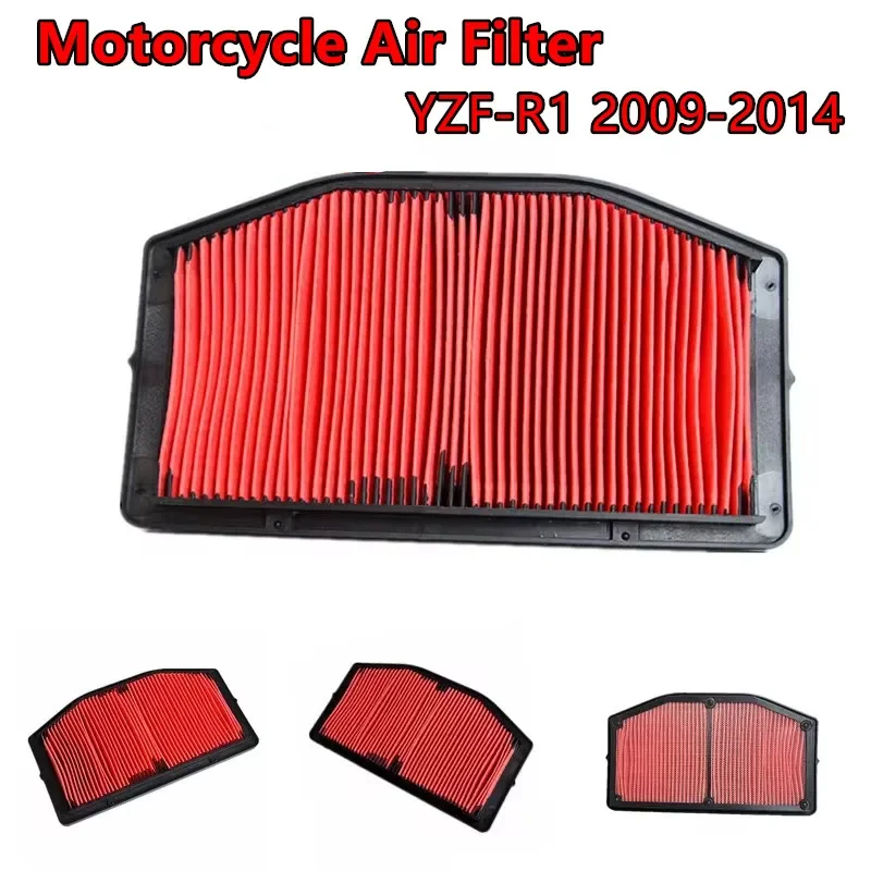 

Kit For YAMAHA YZF R1 2009-2014 YZF-R1 R1 YZFR1 2010 2011 2012 2013 Motorcycle Air Filter Intake Cleaner Acccessories