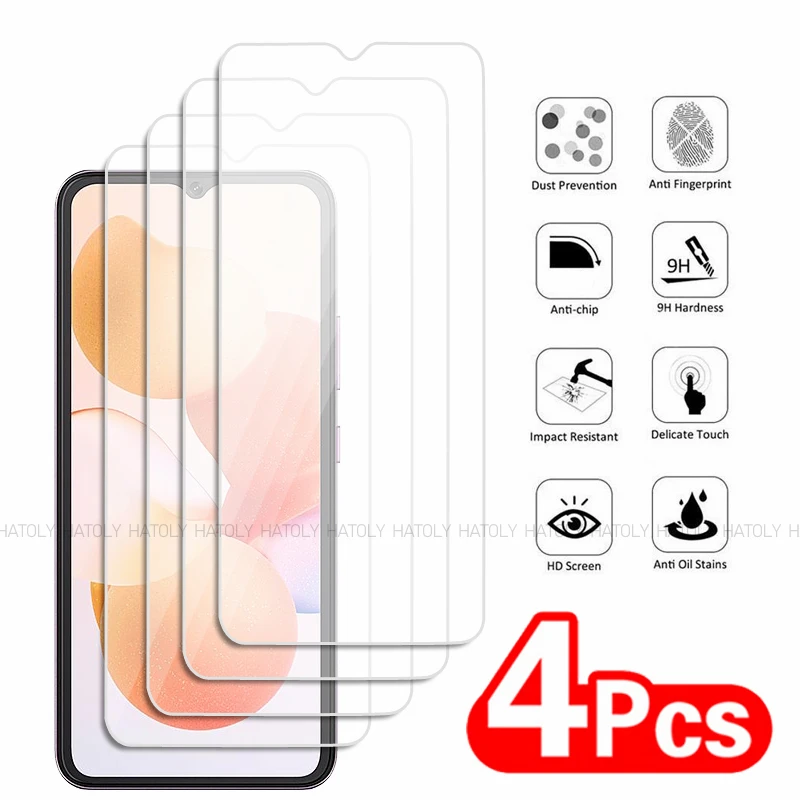 2/4PCS Screen Protector For Cubot A10 Tempered Glass Cubot A10 Full Glue Cover Protective Phone Film Screen Glass For Cubot A10