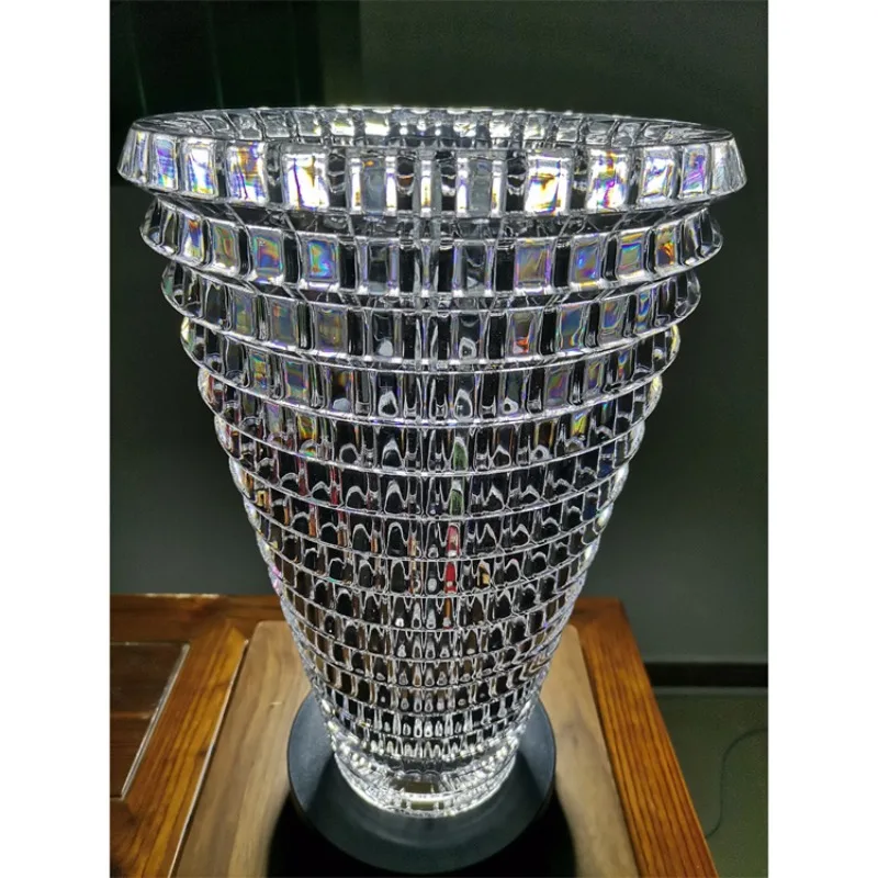 2026 Heißer Verkauf Frankreich Baccarat Premier Vase – Hochwertige Kristallflasche als Heimdeko für Hochzeiten, Tisch- und Bodendekoration, Geschenk