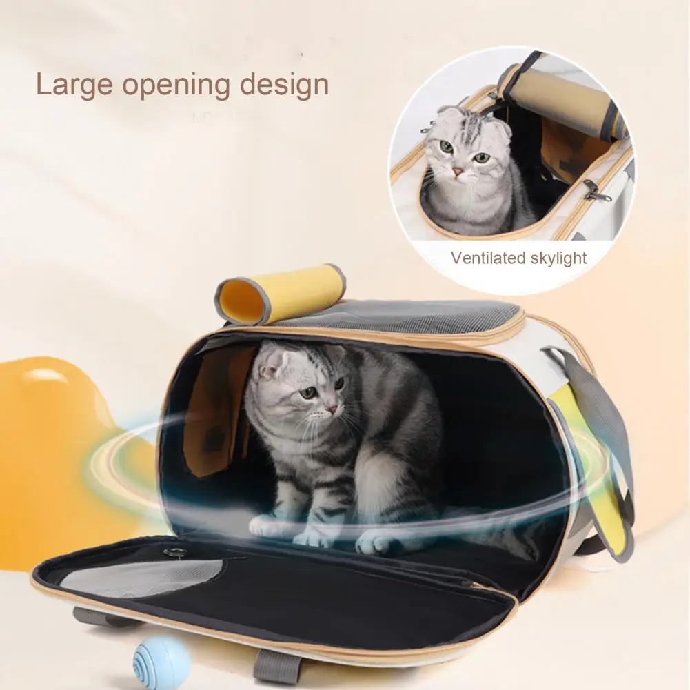 

Portable Pet Carrier Foldable Pet Handbag Lightweight Pet Carrier Bag Breathable Travel Bag for Dogs Cats Foldable Durable