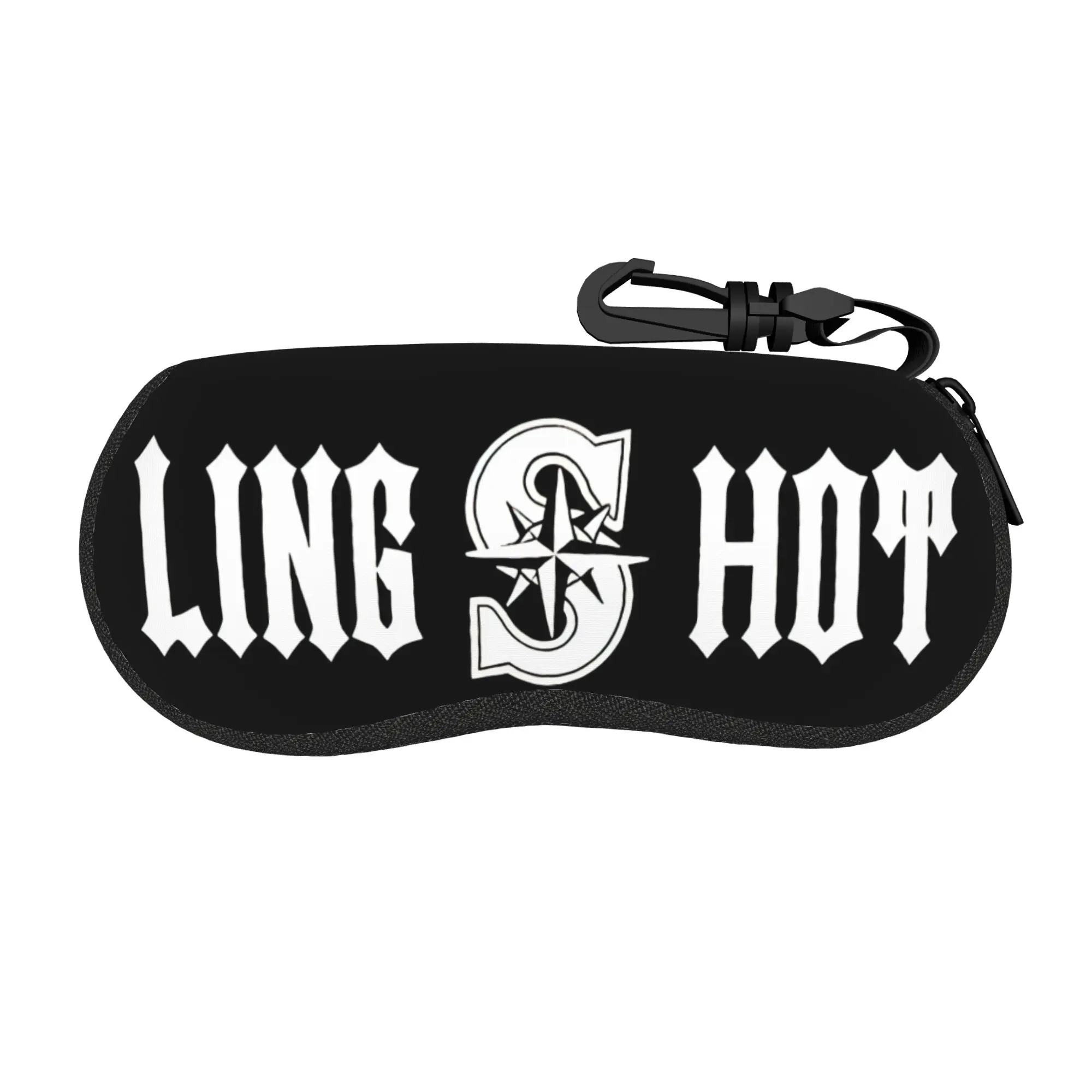 Kpop Jay Park Lngshot Glasses Case Cover  Zip Sunglasses Pouch Male Female Travel Glasses Box Soft Eyewear Accessory