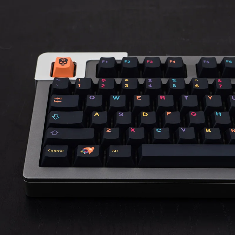 137 klawisze GMK Underground World Keycap sublimacja Cherry Profile nasadki na klawisze z PBT do klawiatury mechanicznej niestandardowe klawisze GMK