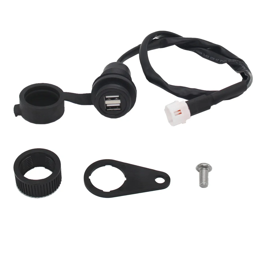 مقبس شاحن USB 12 فولت لـ MT09 SP لـ XSR700 مناسب لـ FZ07 FZ09 Tracer 700 900 GT 2015 2020 بلاستيك مقاوم للاهتراء