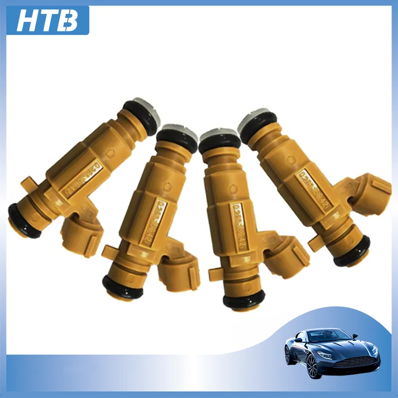 

HTB 4 шт. 0280156427 Топливная форсунка 9684827280 для Citroen C3 C2 Nemo Fiat Qubo Fiorino Peugeot 206 207 Sw Bipper 1.1l 1.4l 2006