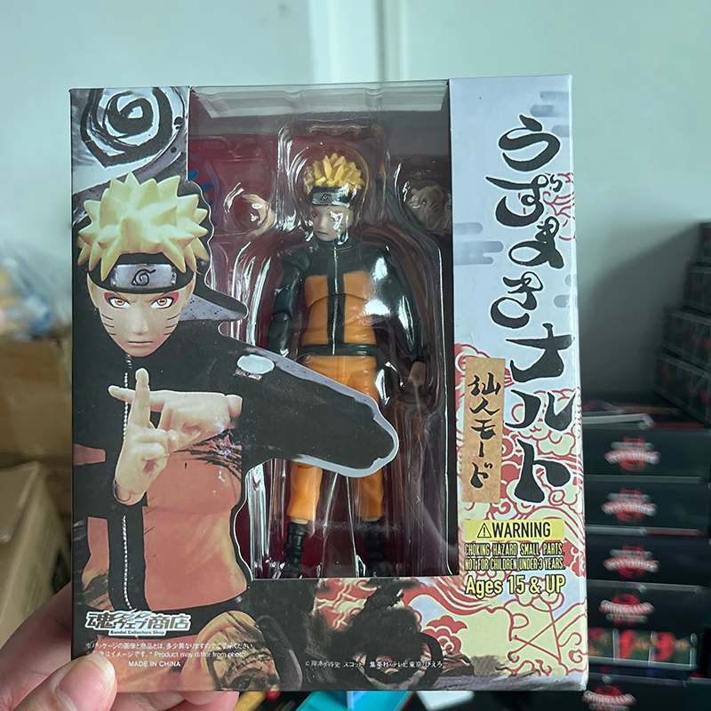 Anime Uzumaki Naruto Figure SHF Mode Fée Dessin Animé NARUTO Shippuden 14 cm Figurine Modèle Joint Mobile Jouets Cadeaux D'anniversaire