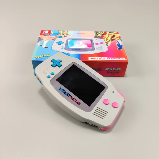 GBA Nintendo GAMEBOY Advance Color Game Console Highlight SP GBM Sword and  Shield Theme - AliExpress