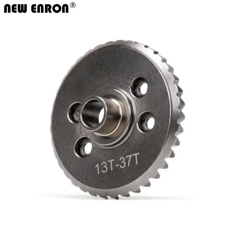 NEW ENRON 37T/13T Steel Differential Ring Pinion Gear 5379X for RC Traxxas Slash Revo Summit Slayer Stampede T-Maxx Rustler XO-1