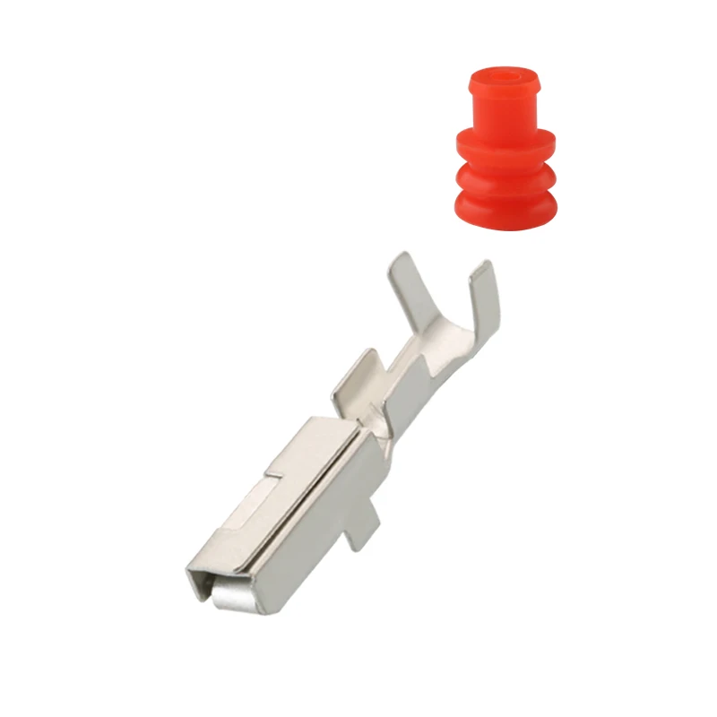 1 مجموعة 1-pin DJ70118Y-2.2-21 محرك السيارات الاهتزاز صدمة الاستشعار التوصيل 7283-7010-10
