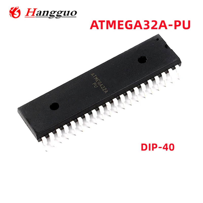 10Pcs/Lot Original  ATMEGA32A-PU ATMEGA32A ATMEGA32 DIP-40  IC Chip Best in Quality