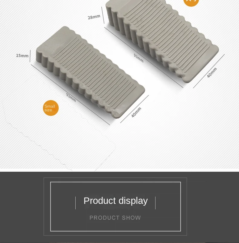 Butoir de porte en silicone, sécurité au quotidien