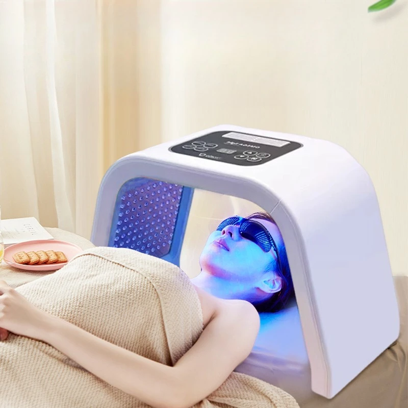 Foldable 7-colour LED face mask, view 3