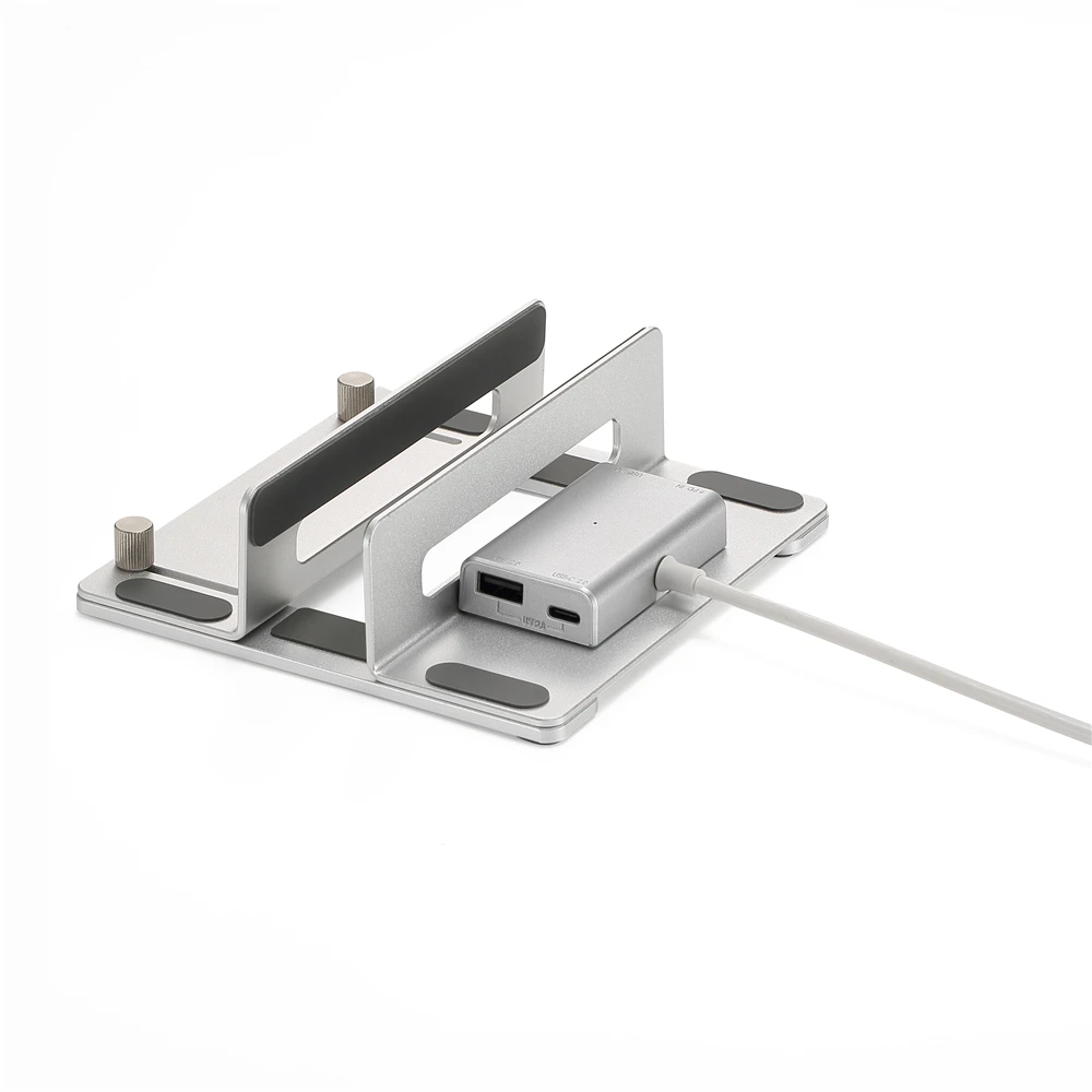 M a c Mini M4/M4 Pro 2024 용 알루미늄 합금 호스트베이스 미끄럼 방지 브래킷 냉각 스탠드 브래킷 DIY 액세서리