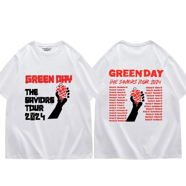 Green day concert t shirt sale
