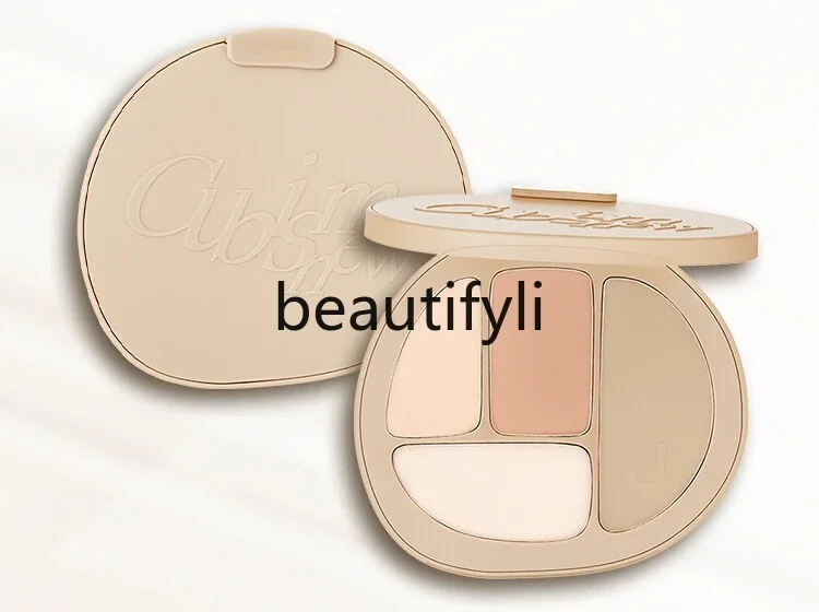 

Leaven Grooming Plate Blush Highlight Integrated Facial Contour Plate Matte Brightening